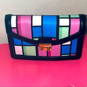 Vera Bradley Exotic Floral Grid Crossbody